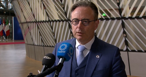Belgian PM backs stricter migration rules, calm response to Trump, and full support for Ukraine
