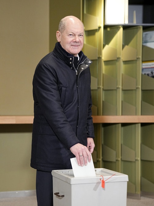 Scholz wählt nach dem Joggen: Wie die Kanzlerkandidaten gewählt haben