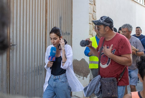 Manifestación y disturbios en Torre Pacheco