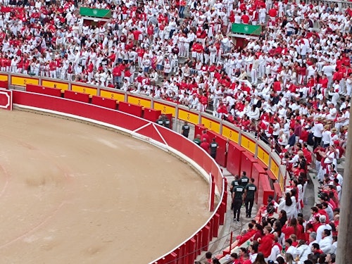 Séptimo encierro de San Fermín, en directo: ganadería y última hora en Pamplona hoy