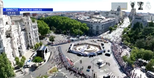 Celebración del Real Madrid como campeón de la Champions League, en directo: recorrido del autobús, llegada a Cibeles y última hora hoy