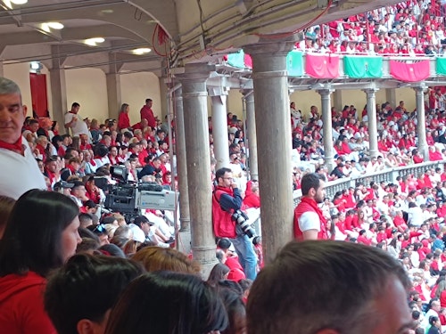 Séptimo encierro de San Fermín, en directo: ganadería y última hora en Pamplona hoy