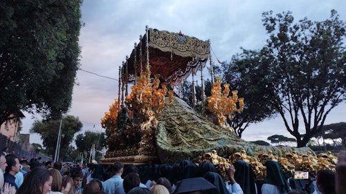 Directo | La Esperanza se encierra y se despide de Roma tras la Gran Procesión