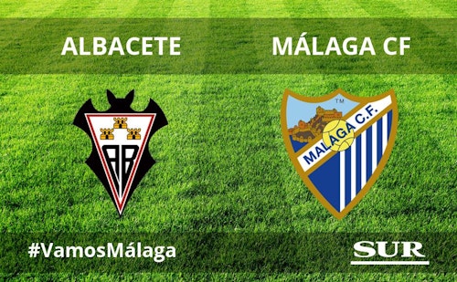 El Málaga cae en su visita al Albacete (2-0)