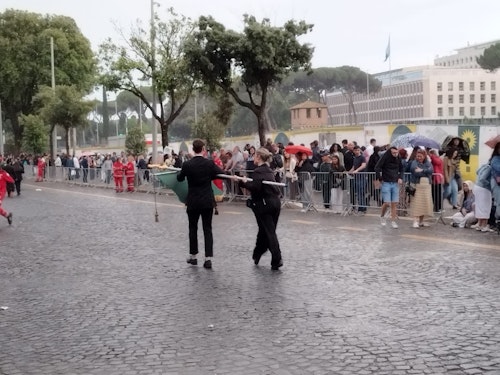 Directo | La Esperanza se encierra y se despide de Roma tras la Gran Procesión