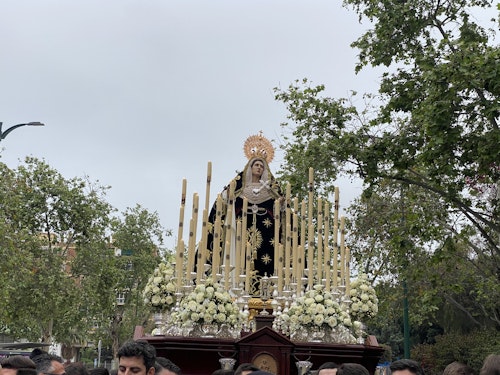 Directo | Traslados y procesiones del Sábado de Pasión en Málaga 2025