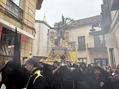 Directo | Traslados y procesiones del Sábado de Pasión en Málaga 2025