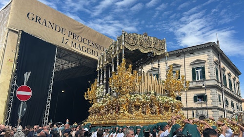 Directo | La Esperanza se encierra y se despide de Roma tras la Gran Procesión