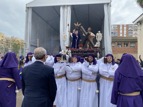 Directo | Traslados y procesiones del Sábado de Pasión en Málaga 2025