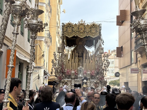 Directo | Traslados y procesiones del Sábado de Pasión en Málaga 2025