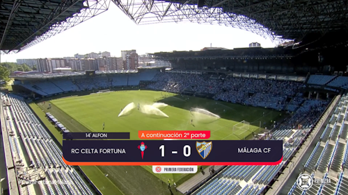 Así contamos el empate del Málaga contra el Celta B en la ida de los &#039;play off&#039;