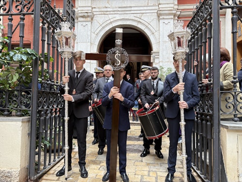 Directo | Traslados y procesiones del Sábado de Pasión en Málaga 2025