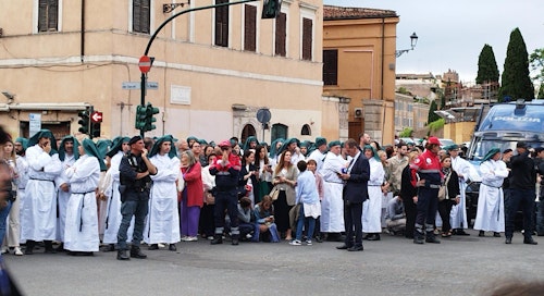 Directo | La Esperanza se encierra y se despide de Roma tras la Gran Procesión