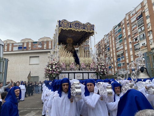 Directo | Traslados y procesiones del Sábado de Pasión en Málaga 2025