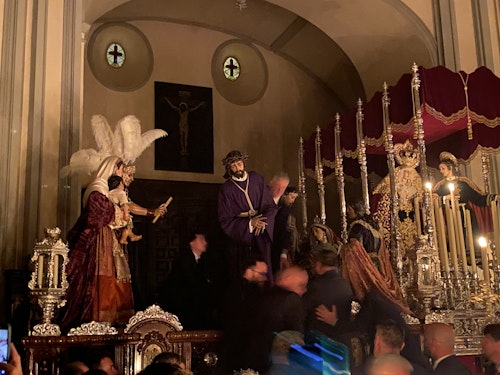 Directo | Traslados y procesiones de vísperas de la Semana Santa de Málaga 2025