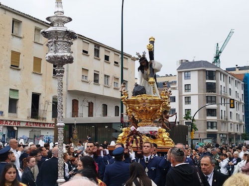 Directo | Traslados y procesiones del Sábado de Pasión en Málaga 2025