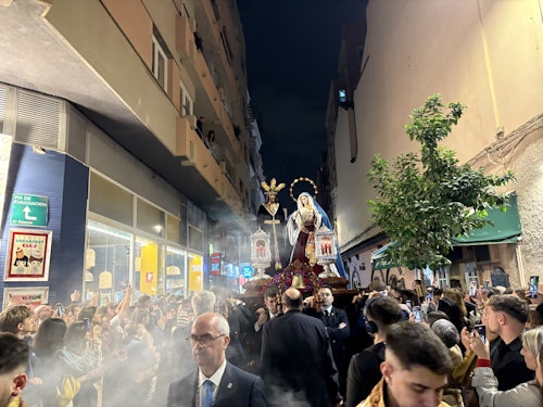 Directo | Traslados y procesiones del Sábado de Pasión en Málaga 2025