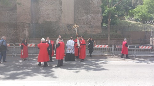 Directo | La Esperanza se encierra y se despide de Roma tras la Gran Procesión