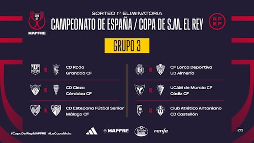 La Real se medirá al Negreira gallego y el Eibar, al Náxara riojano en Copa