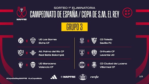La Real se medirá al Negreira gallego y el Eibar, al Náxara riojano en Copa
