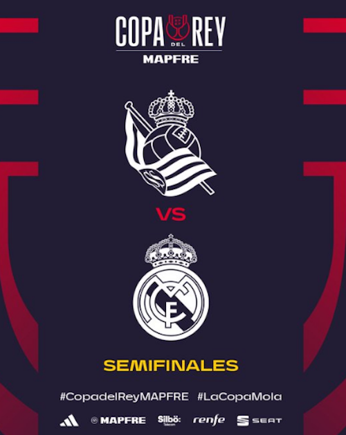 La Real se enfrentará al Real Madrid en semifinales de la Copa