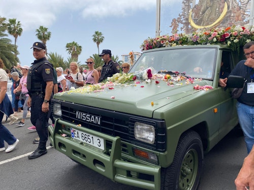 La Bajada de la Virgen del Pino: concluye el recorrido, la patrona ya está dentro de la catedral