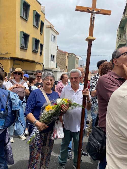 La Bajada de la Virgen del Pino: concluye el recorrido, la patrona ya está dentro de la catedral