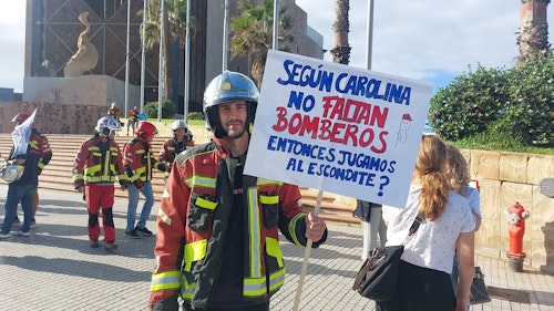 Manifestación en Las Palmas de Gran Canaria: el malestar contra la gestión municipal toma Las Canteras