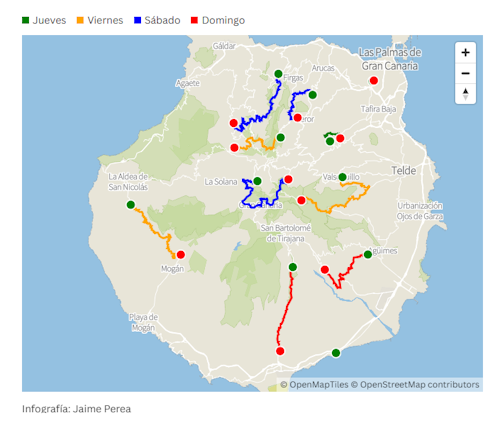 Rally Islas Canarias 2025, en DIRECTO: última hora de los cortes de tráfico en Las Palmas de Gran Canaria
