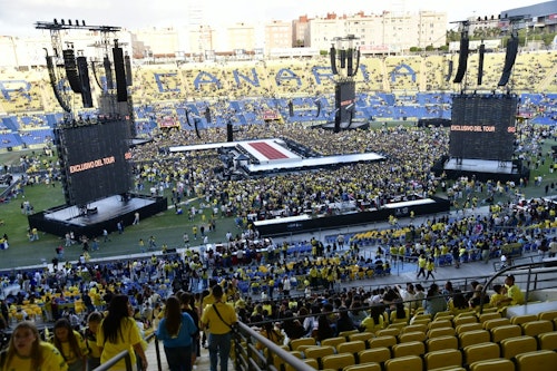 Así hemos narrado el concierto de Quevedo en el Estadio de Gran Canaria