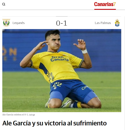 Leganés - UD Las Palmas: partido, goles y resultado, en directo