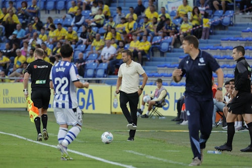 UD Las Palmas - Real Sociedad B: partido, goles y resultado, en directo