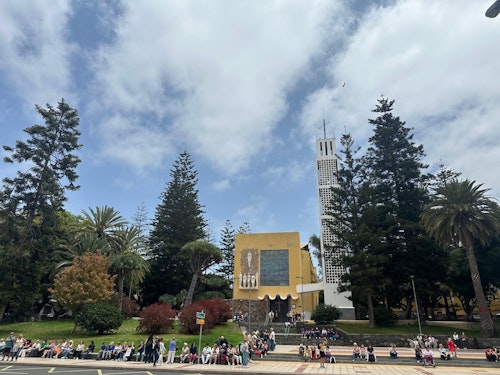 La Bajada de la Virgen del Pino: concluye el recorrido, la patrona ya está dentro de la catedral