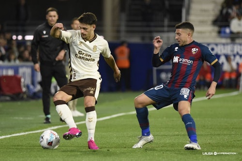 S.D. Huesca - UD Las Palmas: partido, goles y resultado, en directo