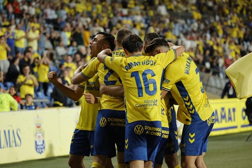 UD Las Palmas - Real Sociedad B: partido, goles y resultado, en directo