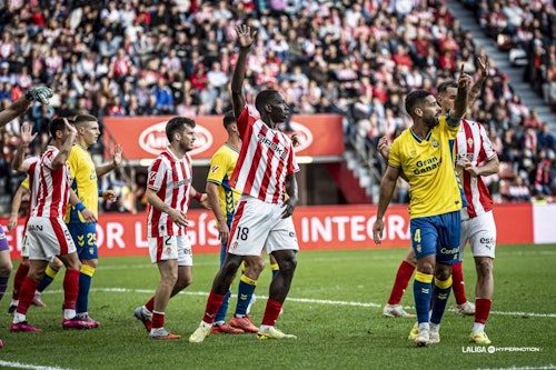 Sporting de Gijón - UD Las Palmas: partido, goles y resultado, en directo