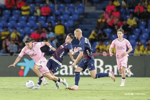 UD Las Palmas - Eibar: partido, goles y resultado, en directo