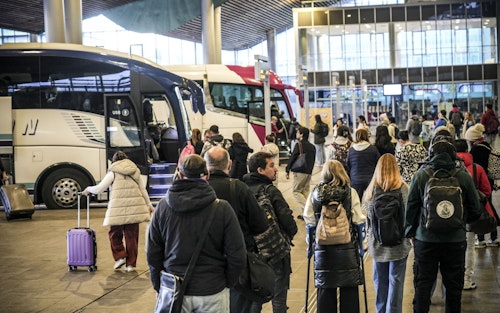 En directo, la huelga de transportes por carretera en Álava