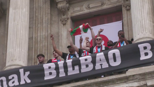 Bilbao se rinde a los campeones en una tarde inolvidable