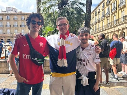 En directo, Bilbao se prepara para el regreso a la Champions