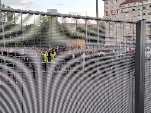 En directo, el ambiente del Athletic-Manchester United