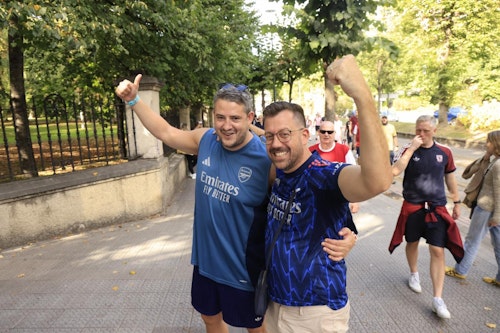 En directo, Bilbao se prepara para el regreso a la Champions