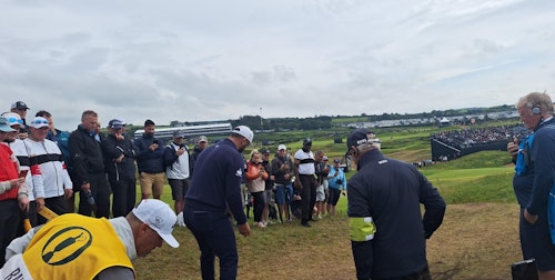Así hemos narrado la primera ronda de Jon Rahm en el Abierto Británico