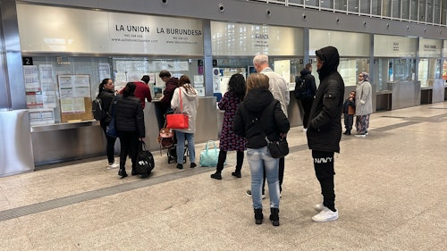 En directo, la huelga de transportes por carretera en Álava