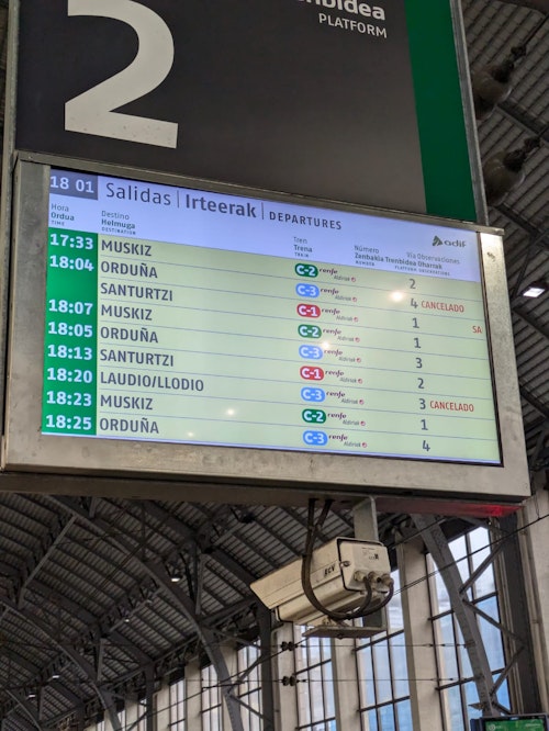 En directo, las consecuencias del paso de &#039;Kirk&#039; por Bizkaia: finalizan las alertas naranjas y los avisos amarillos por viento