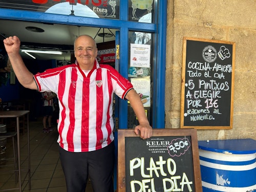 En directo, Bilbao se prepara para el regreso a la Champions