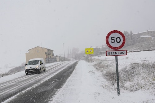 Directo | Llega la nieve a Álava