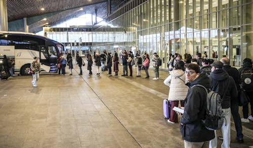 En directo, la huelga de transportes por carretera en Álava