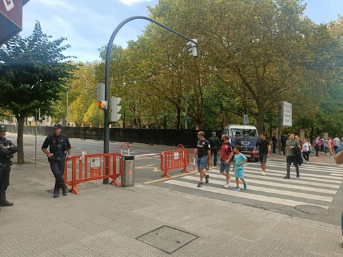 En directo, Bilbao se prepara para el regreso a la Champions