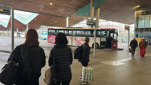 En directo, la huelga de transportes por carretera en Álava